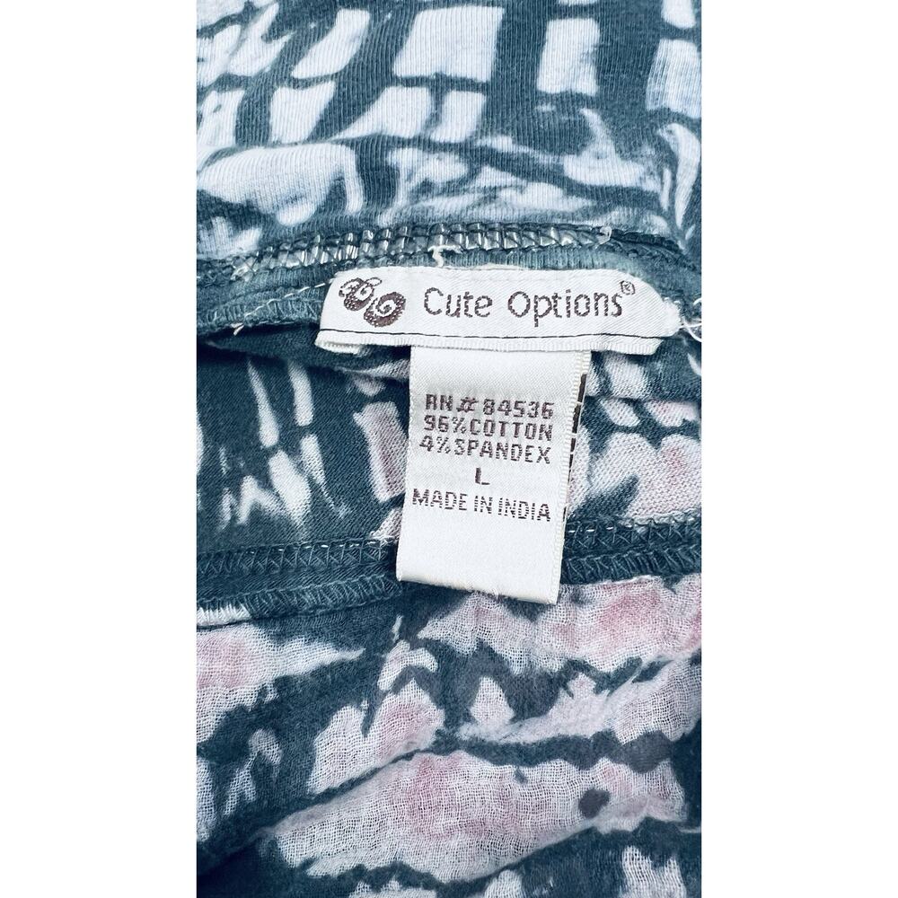 Cute Options Sz L Tie Dyed Maxi Skirt Boho Retro 80's Pull On Comfy Flowy - Picture 4 of 9